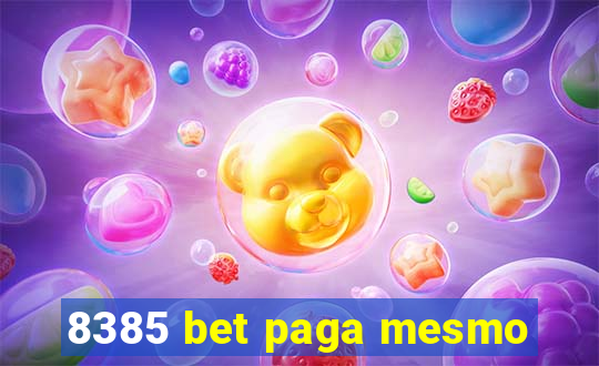 8385 bet paga mesmo